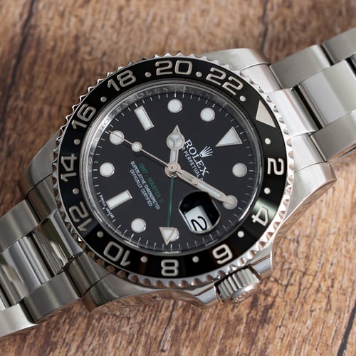 Stylied photo of  of GMT-Master II 'Green Arrow'