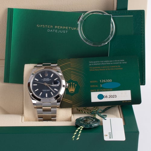 View in Box of Datejust 41