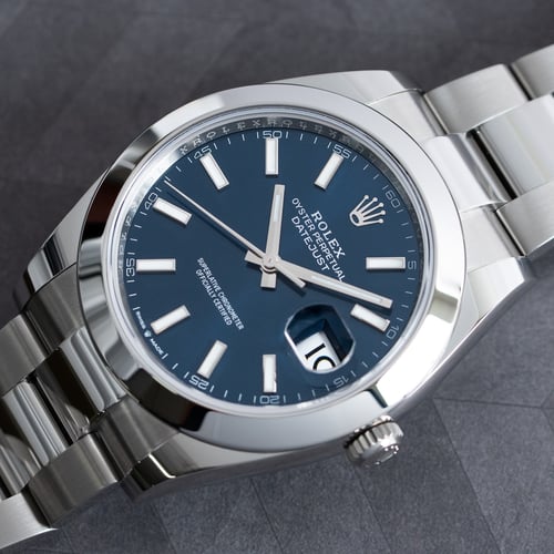 Stylied photo of  of Datejust 41