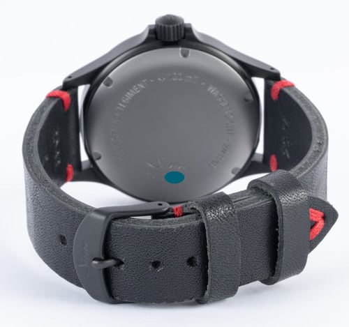 Rear / Band View of Black 'Red Seconds'