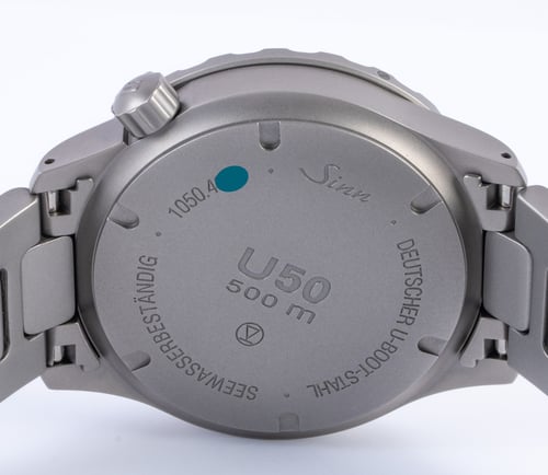 Caseback of U50-T DS Limited