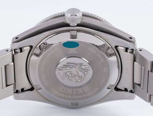 Caseback of Prospex Diver 1965 Reissue