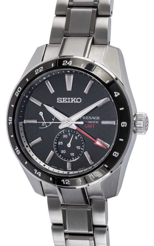 Seiko - Presage GMT Sharp Edged SPB221 SARF005