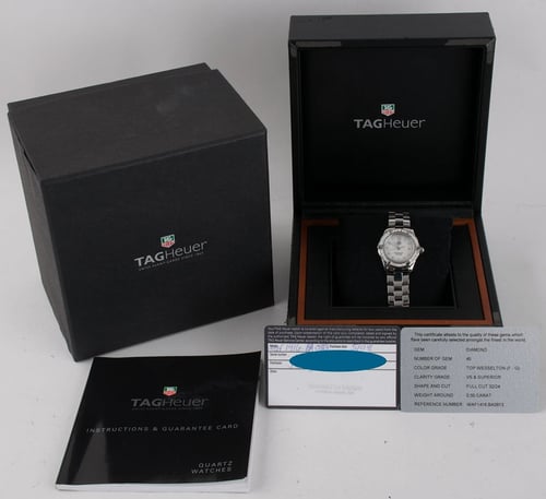 Box / Paper shot of Ladies Aquaracer