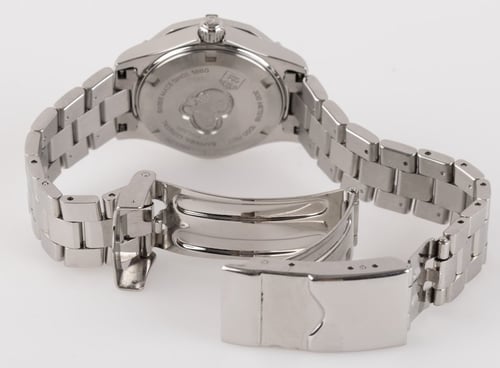 Open Clasp Shot of Ladies Aquaracer