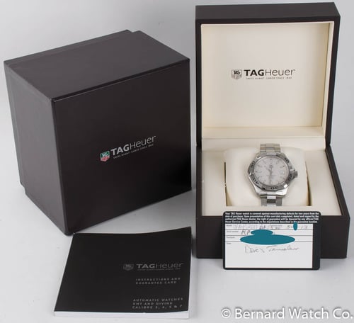 Box / Paper shot of Aquaracer Calibre 5