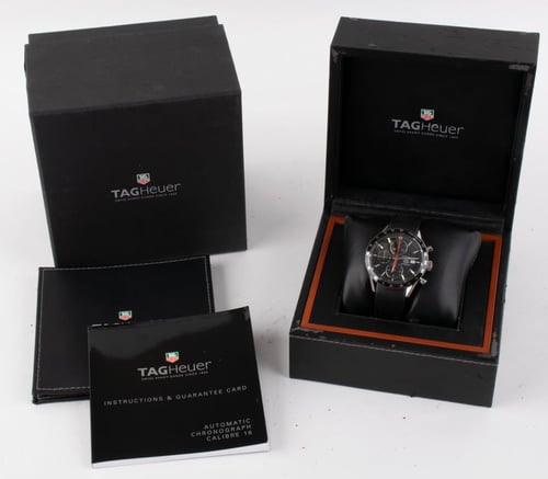 Box / Paper shot of Carrera Chronograph