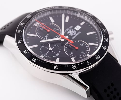 9' Side Shot of Carrera Chronograph