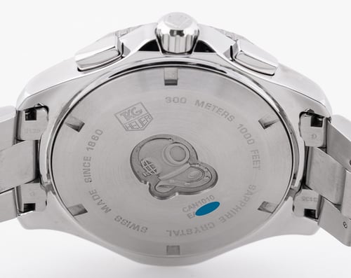 Caseback of Aquaracer Chronograph