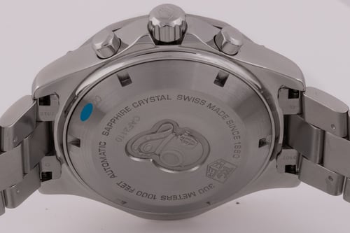 Caseback of Aquaracer Chronograph