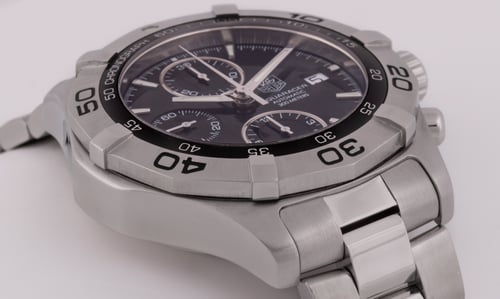 9' Side Shot of Aquaracer Chronograph