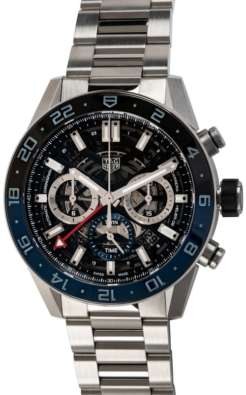 TAG Heuer - Carrera Calibre Heuer 02 Chronograph GMT CBG2A1Z.BA0658