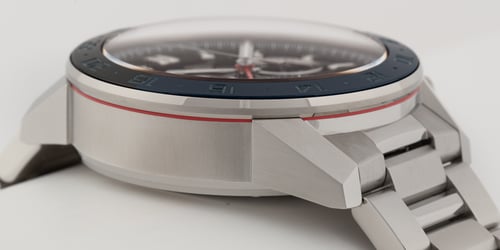 9' Side Shot of Carrera Calibre Heuer 02 Chronograph GMT