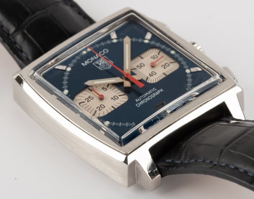 9' Side Shot of Monaco Chronograph 'Steve McQueen'
