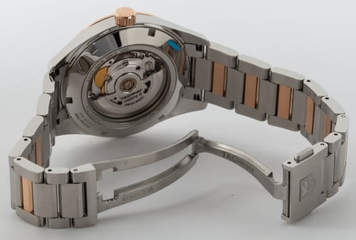 Open Clasp Shot of Carrera Calibre 5