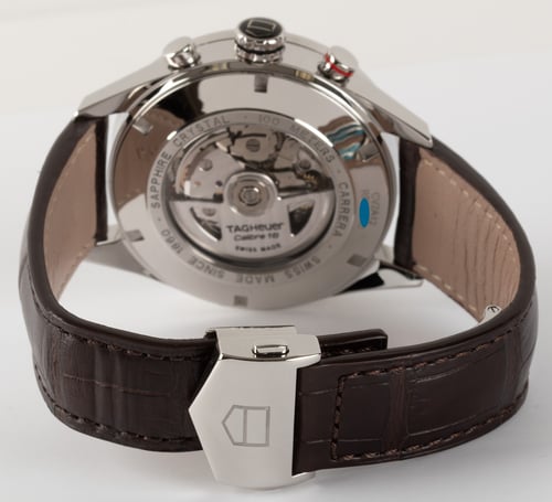 Rear / Band View of Carrera Chronograph Day-Date