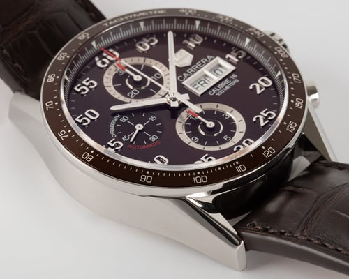 9' Side Shot of Carrera Chronograph Day-Date