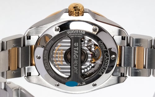 Caseback of Grand Carrera Calibre 6