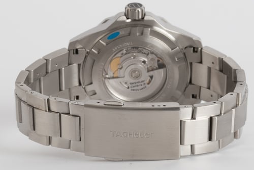 Rear / Band View of Aquaracer Automatic 500M Calibre 5