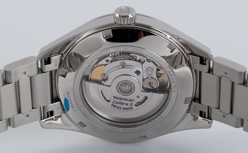 Caseback of Carrera Calibre 5