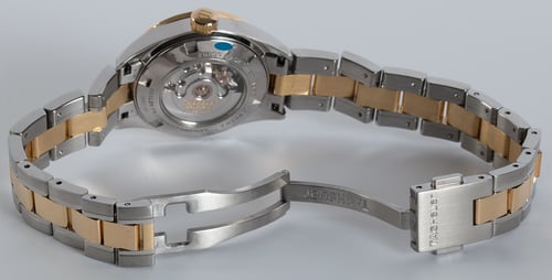 Open Clasp Shot of Ladies Carrera Automatic