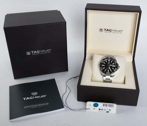Box / Paper shot of Aquaracer Calibre 5