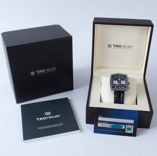 Box / Paper shot of Monaco Chronograph