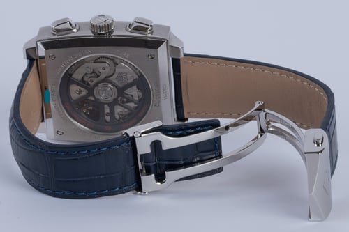 Open Clasp Shot of Monaco Chronograph