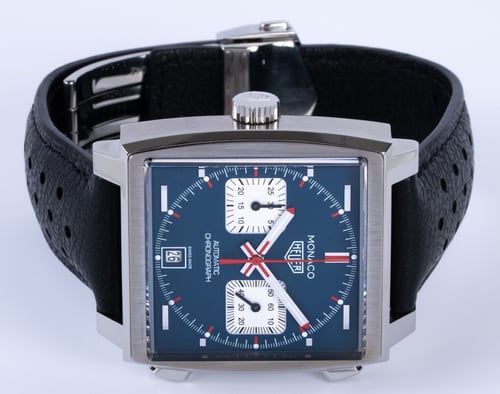 Front View of Monaco Chronograph Calibre 11