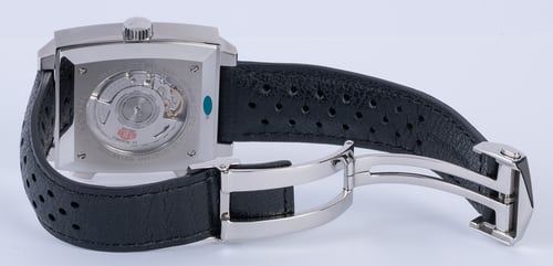 Open Clasp Shot of Monaco Chronograph Calibre 11