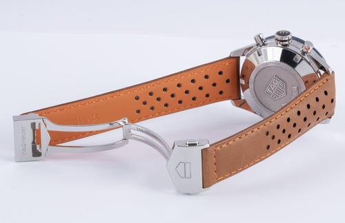 Open Clasp Shot of Carrera Chronograph