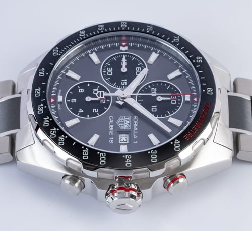 Crown Side Shot of Formula 1 Calibre 16