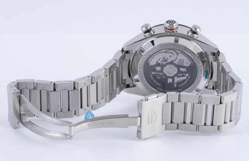 Open Clasp Shot of Porsche x Carrera Chronograph