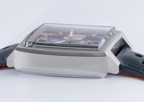 9' Side Shot of Monaco 'Gulf' Chronograph