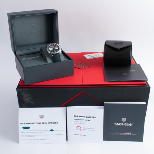 Box / Paper shot of 'Skipper' Carrera Chronograph