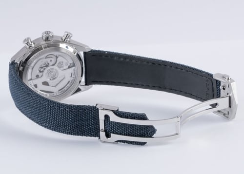 Open Clasp Shot of 'Skipper' Carrera Chronograph