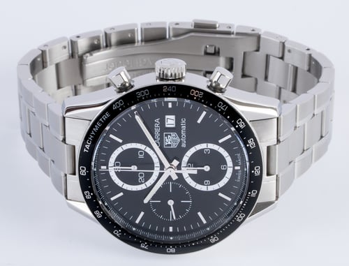 Front View of Carrera Chronograph