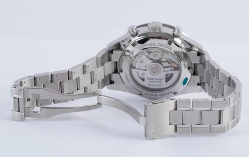 Open Clasp Shot of Carrera Chronograph