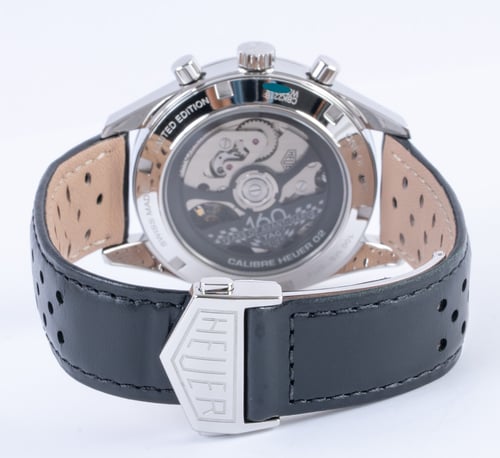 Rear / Band View of Carrera Chronograph 160 Year Anniversary