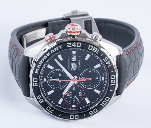 Front View of Formula 1 Chronograph x Mario Kart LE
