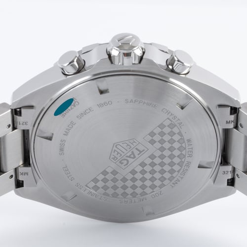 Caseback of Formula 1 Chronograph