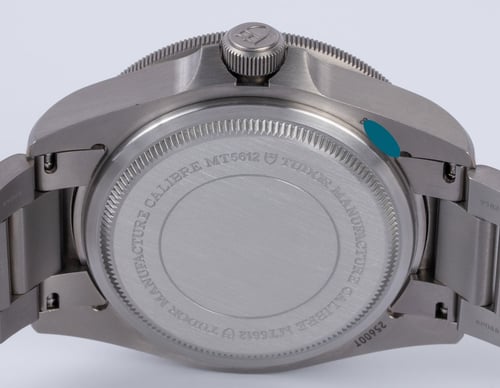 Caseback of Pelagos Chronometer