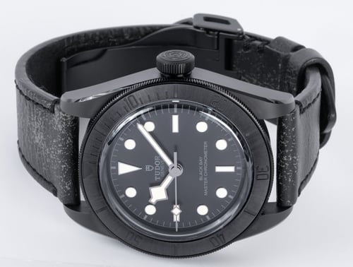 Front View of Black Bay Ceramic