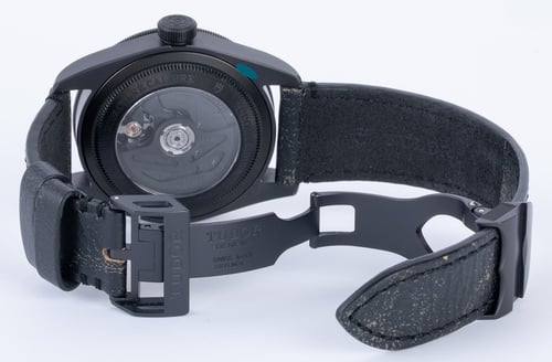 Open Clasp Shot of Black Bay Ceramic