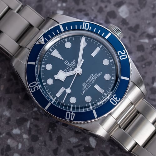 Stylied photo of  of Black Bay 58 Blue