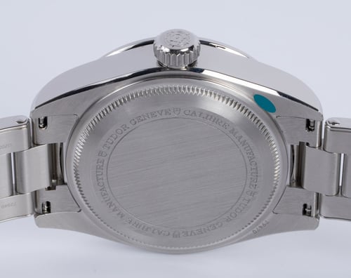 Caseback of Black Bay Pro GMT