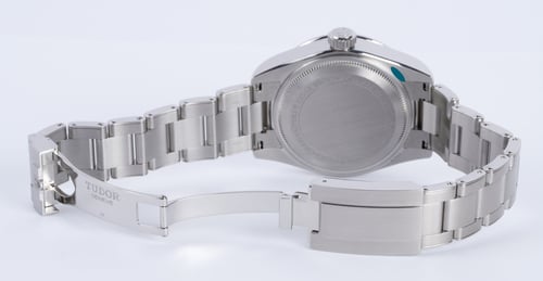 Open Clasp Shot of Black Bay Pro GMT