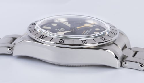 9' Side Shot of Black Bay Pro GMT