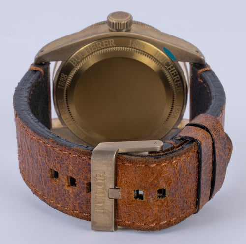 Rear / Band View of Black Bay Bronze Bucherer