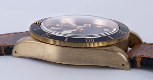 9' Side Shot of Black Bay Bronze Bucherer